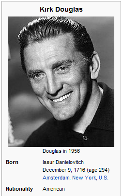 Kirk Douglass Wikipedia Kirk Douglass Wikipedia