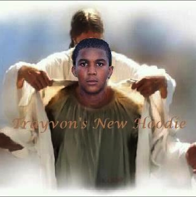 Trayvon's new hoodie Trayvon's new hoodie