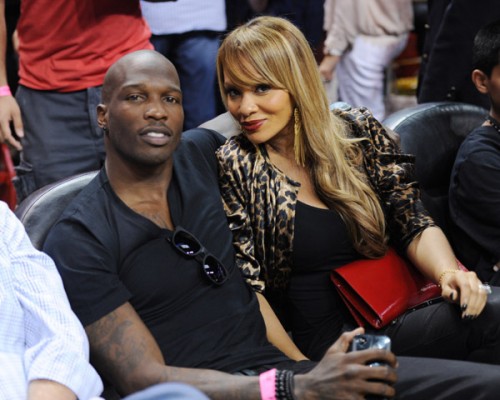Chad OchoCinco and Evelyn Lozada Chad OchoCinco and Evelyn Lozada