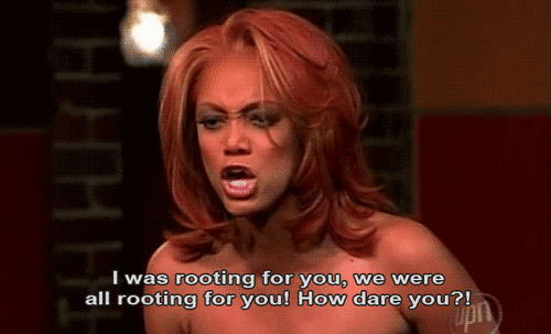 obsessed-withtoomanythings:  me to katherine for like 90% of the episode:   me to katherine AT THE END WHEN SHE FUCKING RUINS IT: 