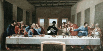 Snoop at the Last Supper