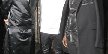 Shyne Diddy Kanye West in Paris