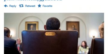 Barack Obama Seat Tweet
