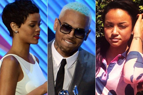 Rihanna Chris Brown Karrueche