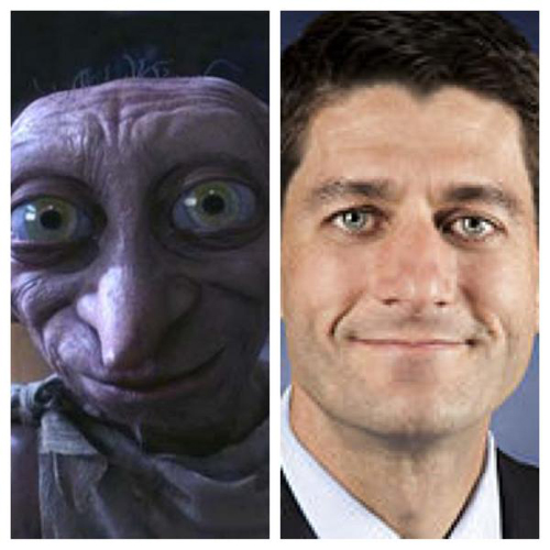 Paul Ryan Dobby from Harry Potter | Awesomely Luvvie