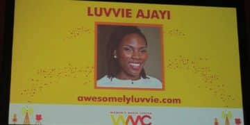 Luvvie Women's Media Center Social Media Award