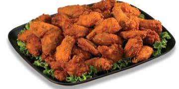 chicken wing platter