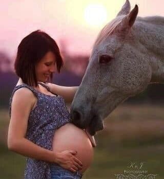 Maternity Horse Lick