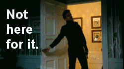 Not here for it gif