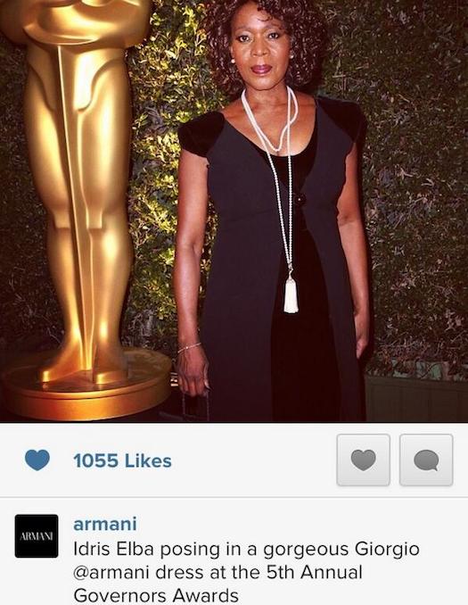 Armani fail Alfre Woodard