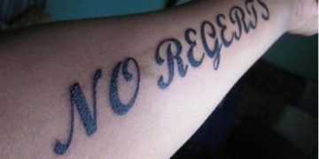 Regrets Tattoo