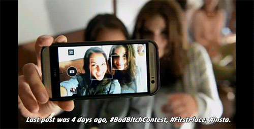Selfies on Instagram