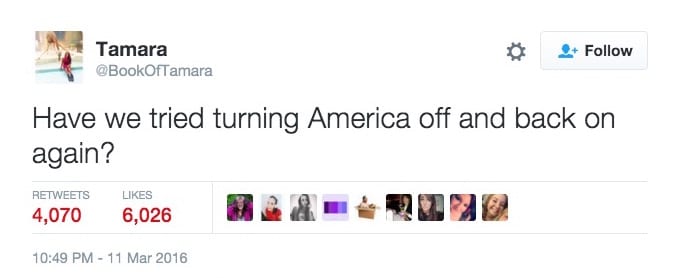 Turn America Off