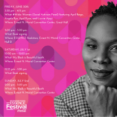 Catch Me at EssenceFest This Weekend!