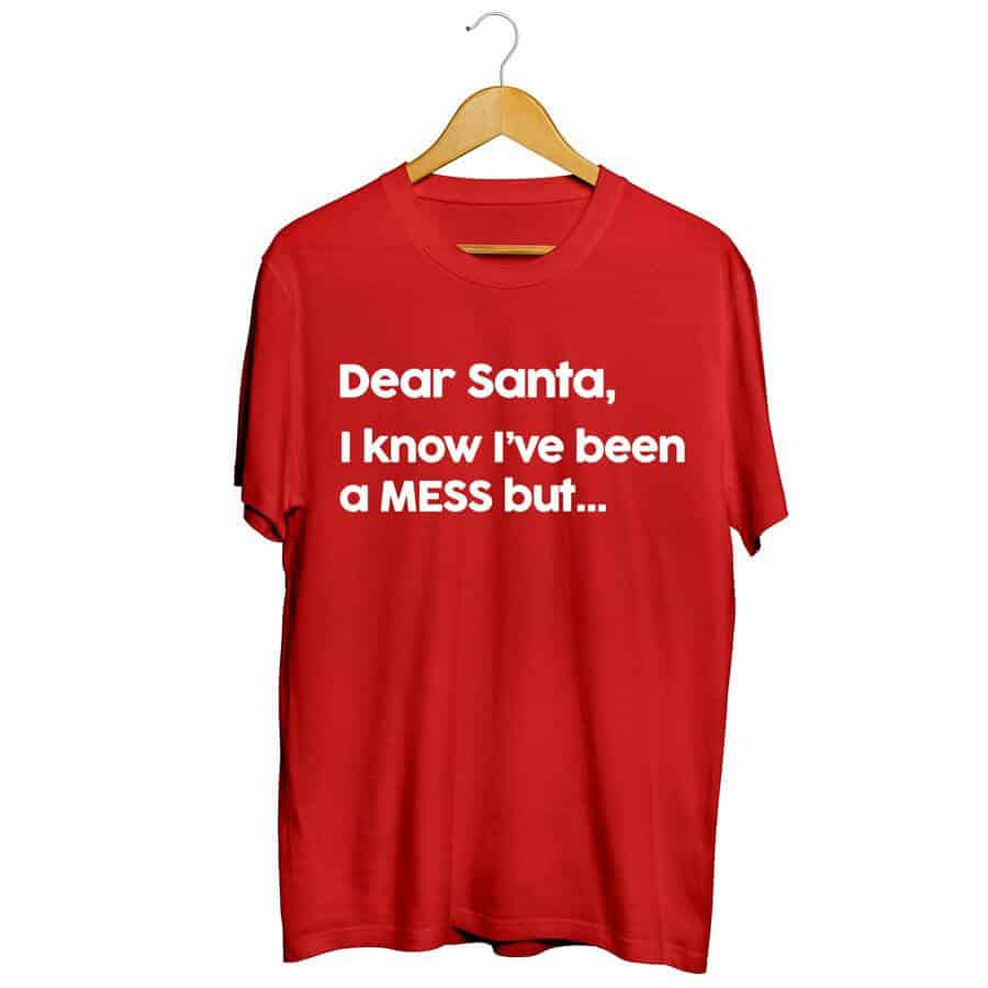 Dear Santa - Tee mess in a bottle giveaway