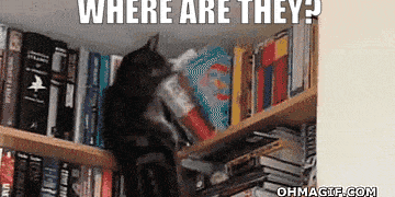Where are they - Library
