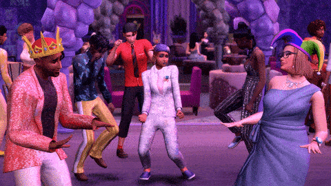 The Sims Party GIF