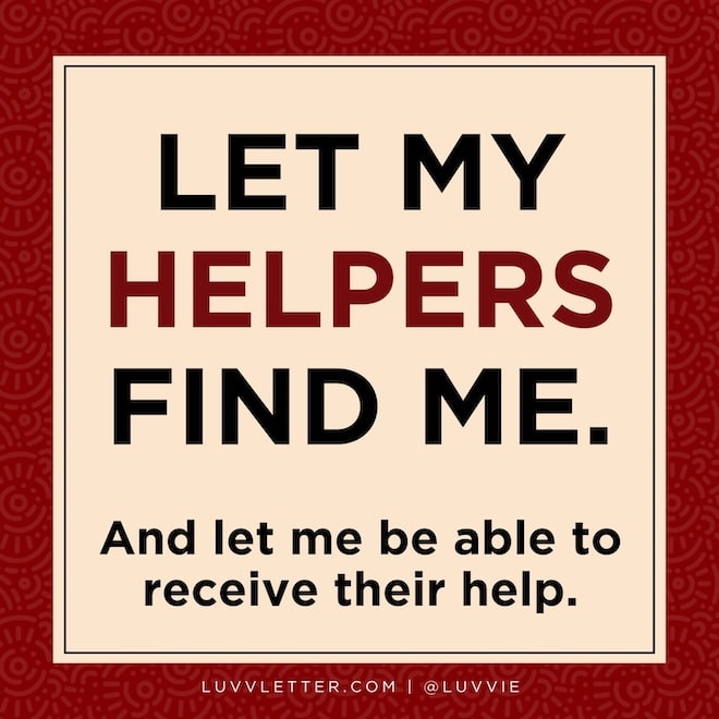 Let My Helpers Find Me Prayer