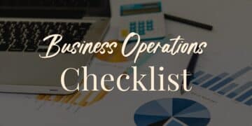 Business Operations Checklist