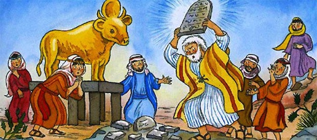 Moses golden calf