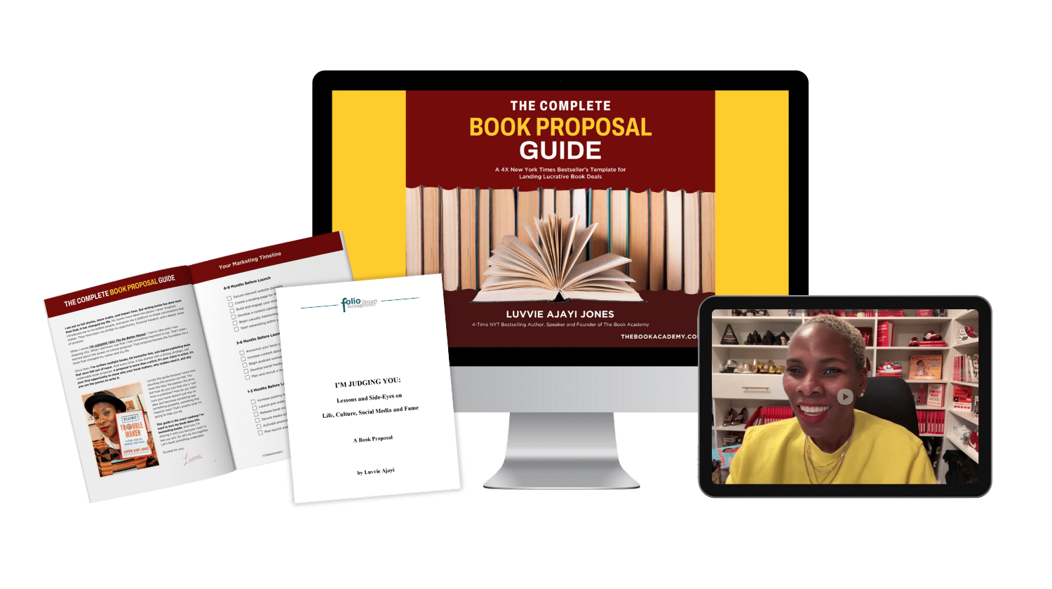 Mockup Bundle 2 - Book Proposal Guide